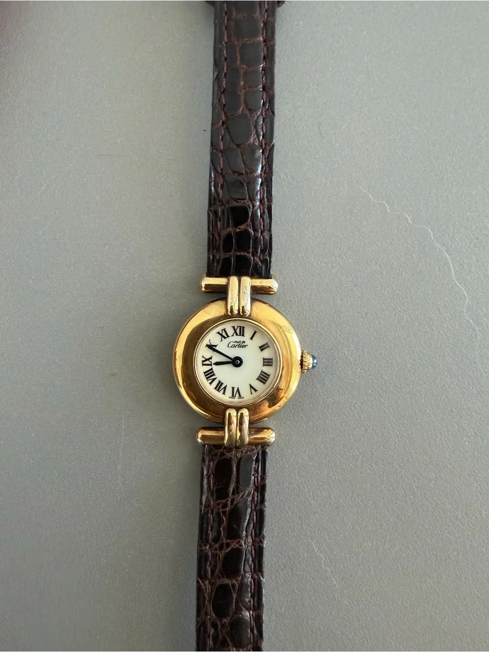 Vintage Cartier Colisée Vermeil 925 Gold Plated | Swiss Made | Authentic - Picture 2 of 4